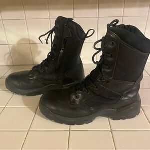 5.11 ATAC 2.08 With Side Zipper Black Mens 10 Tactical Boots Waterproof Combat